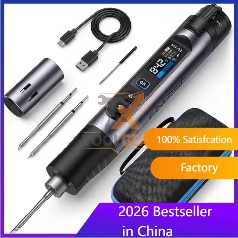 Electronics Repair In Usa - ชุดหัวแร้งบัดกรีไร้สาย HS-03 รุ่นขายดีปี 2026* พร้อมหัวแร้ง F210