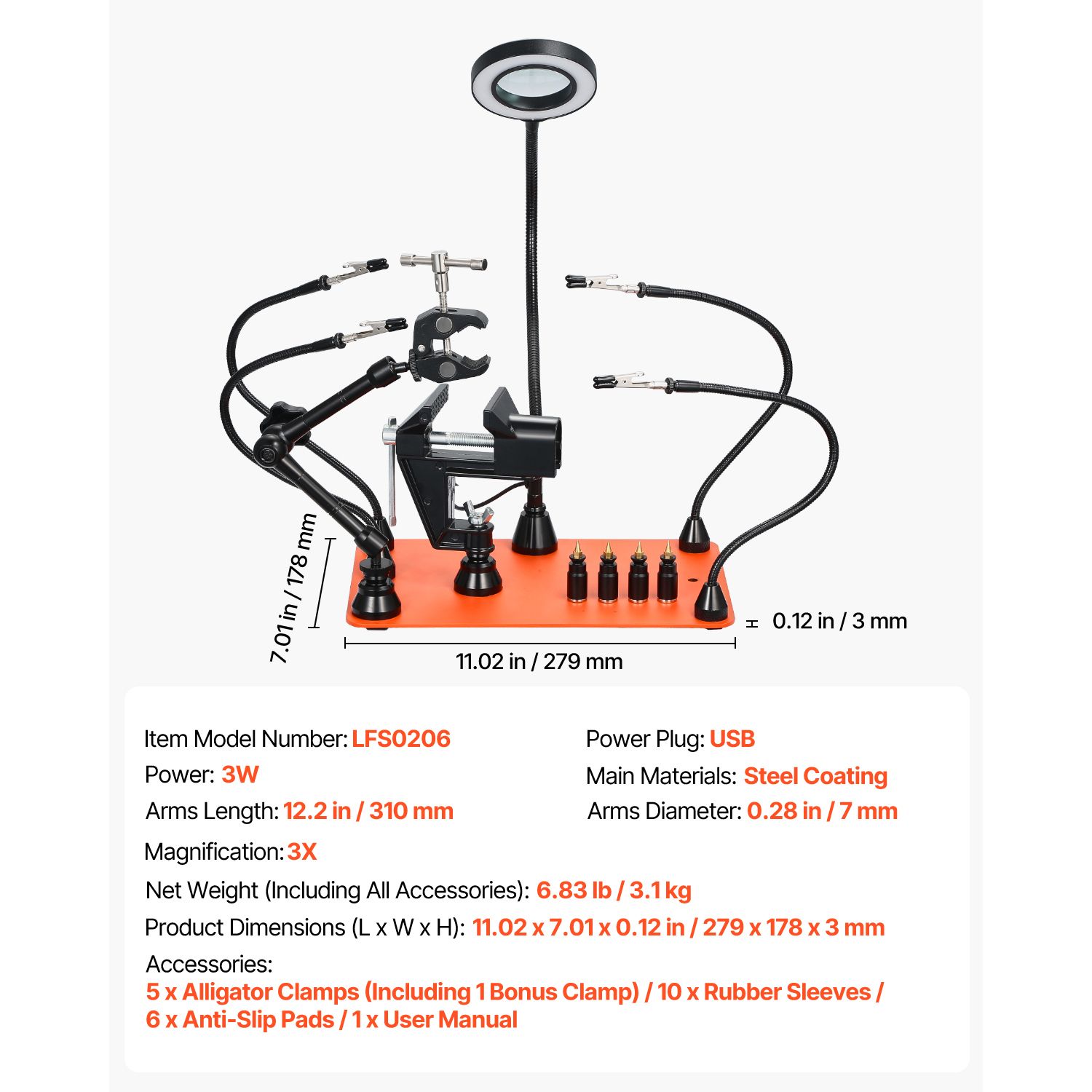 แท่นบัดกรีแม่เหล็กแบบมีแขนช่วย - Electronics Repair Hobby บทวิจารณ์และราคา